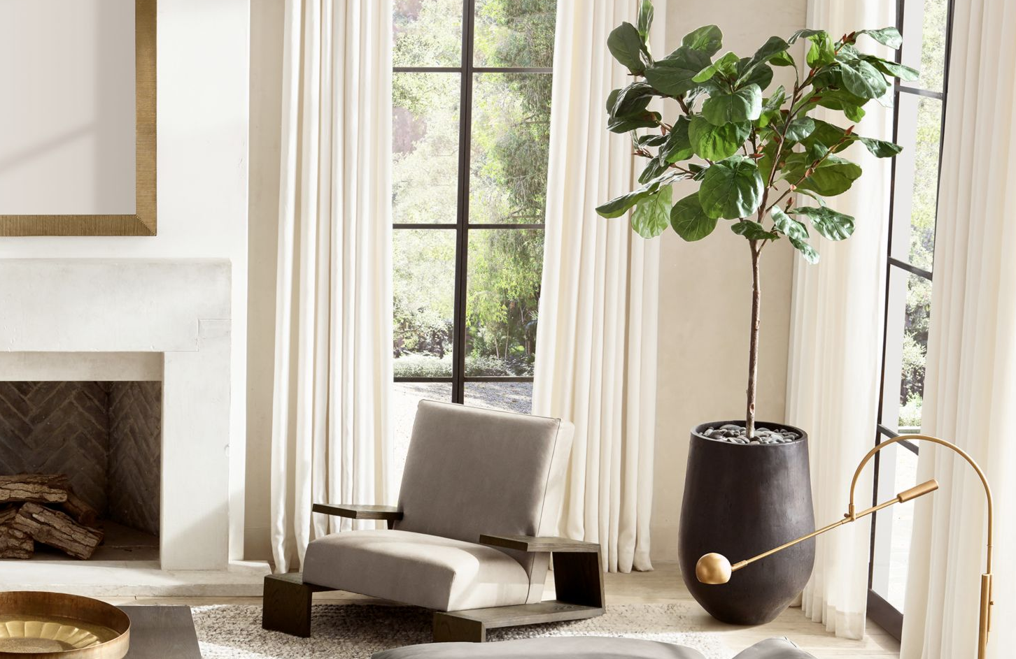 Fake Tree For Living Room Baci Living Room